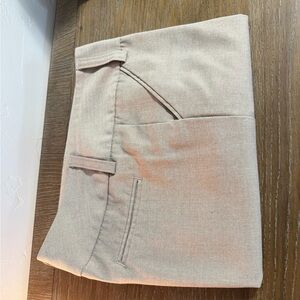 Beige Casual Pants